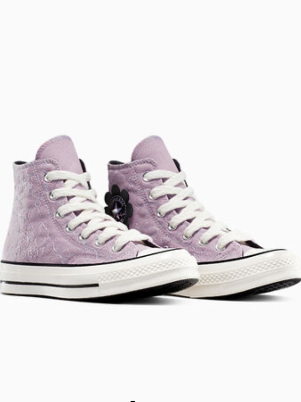 NWT Converse Chuck 70 Hi in Gradient Flowers, W8 - Picture 2 of 14